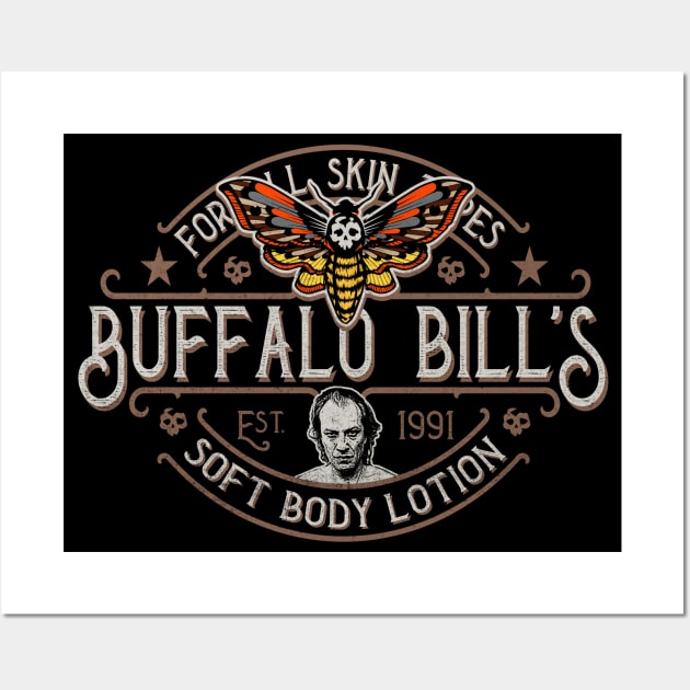 Buffalo Bill's Soft Body  Lotion Wall Art by Alema Art